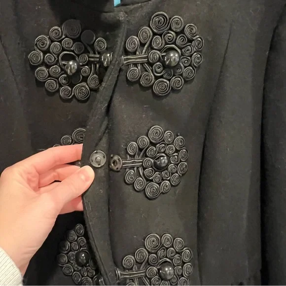 Anthropologie Tracy Reese Elimovna Embroidered Coat - Picture 7 of 13